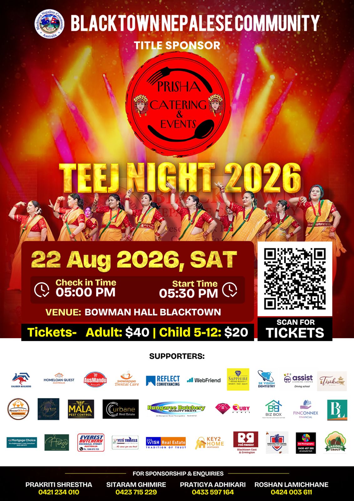 Blacktown Nepalese Community Teej Night 2026